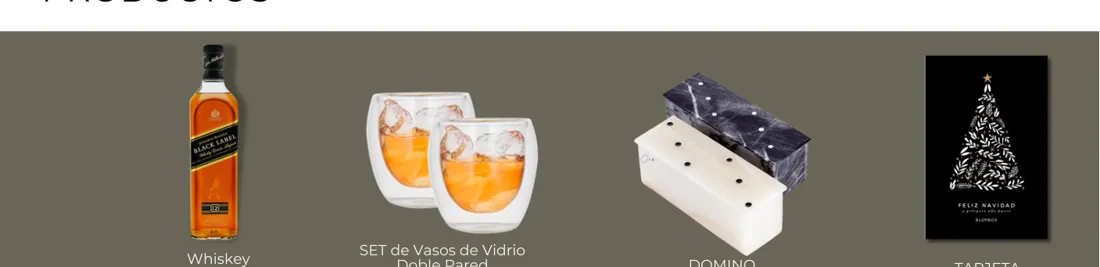 Contenido del Kit Black Label y dominó