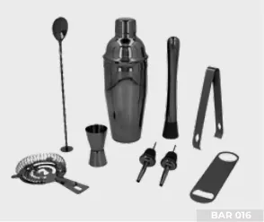 Set de mixología
